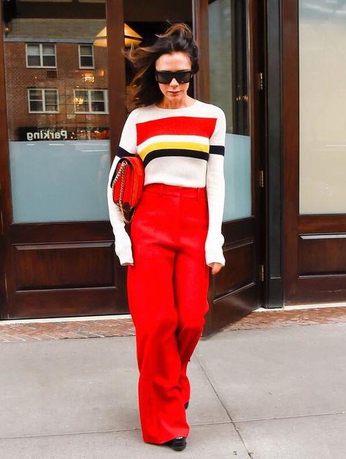 明星网红裤子穿搭,明星网红裤装穿搭秘籍大揭秘